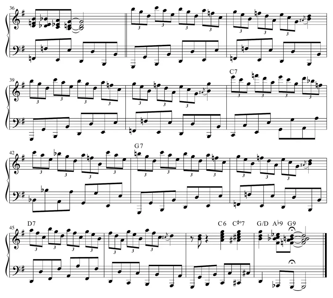 Continuation of the "Chicago Breakup" boogie-woogie tune