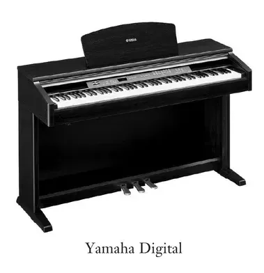 Photo: Yamaha digital piano with 88 weighted keys