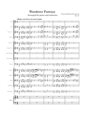 さすらい人幻想曲 楽譜 ピアノ (ソロ) | MuseScore.com