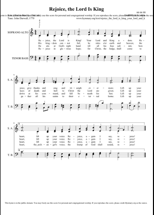 Darwall 148th - John Darwall 楽譜 ピアノ (混合カルテット) | MuseScore.com