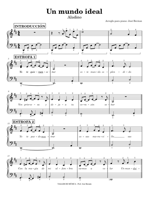 ppberaun | 無料の の楽譜 | MuseScore.com でPDFのダウンロードまたは印刷