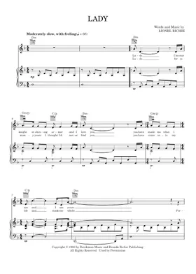 無料のライオネル・リッチー の楽譜 | MuseScore.com でPDFの 無料のライオネル・リッチー の楽譜 | MuseScore.com でPDFの