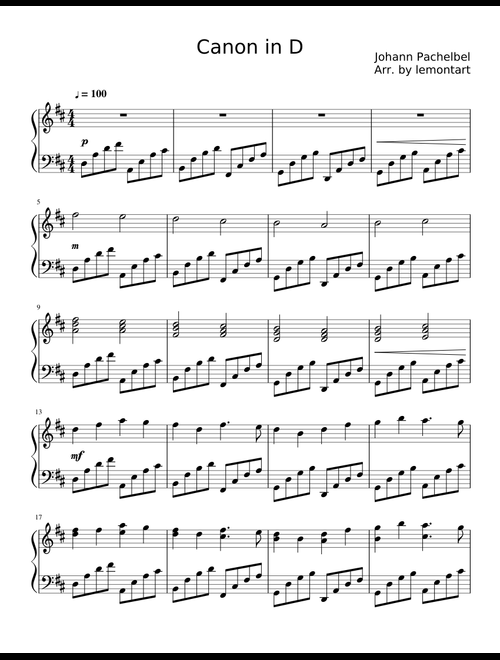 無料のピアノ クラシックの楽譜 | MuseScore.comでPDFをダウンロード