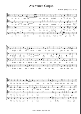 無料のウィリアム・バード の楽譜 | MuseScore.com でPDFの 