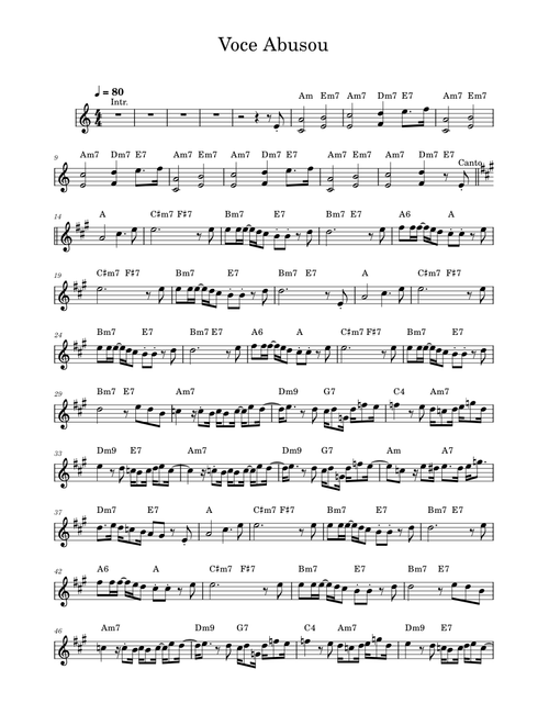 Jorge Tchekmeyan | 無料の の楽譜 | MuseScore.com でPDFの