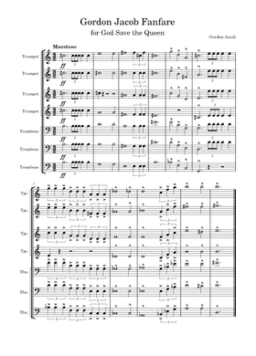 無料のゴードン・ジェイコブ の楽譜 | MuseScore.com でPDFの