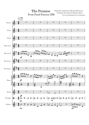 約束 ファイナルファンタジーXIII 楽譜 ピアノ (ソロ) | MuseScore.com