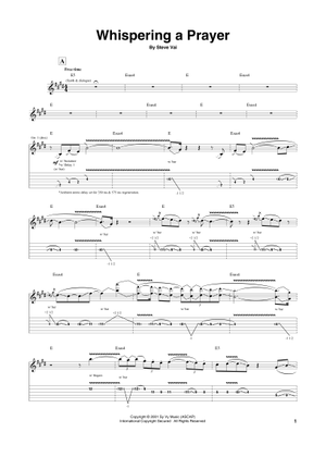 Danger Zone の公式楽譜を演奏する by Steve Vai ギター | MuseScore.com