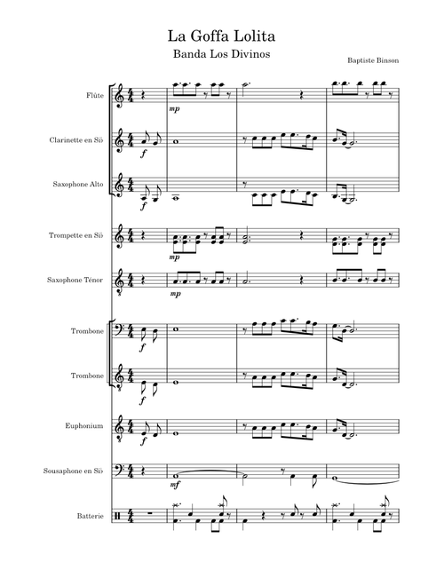 無料の の楽譜マーチングバンド 用 | MuseScore.com でPDFの