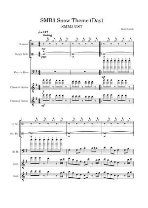 スーパーマリオ64 - 雪山 – 近藤浩治 楽譜 ピアノ (ソロ) | MuseScore.com