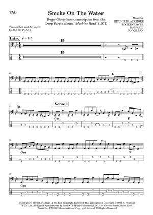 Perfect strangers の公式楽譜を演奏する by Deep Purple ベースギター