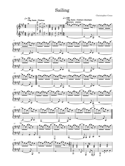 paulmonsegur@aol.com | 無料の の楽譜 | MuseScore.com でPDFの