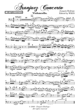 無料のアランフェス協奏曲 ホアキン・ロドリーゴ の楽譜 | MuseScore