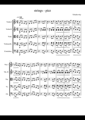 ピョートル・イリイチ・チャイコフスキー：交響曲第4番 作品36 第3楽章
