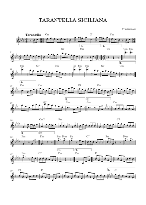 Siciliana for piano beginners - anonymous 楽譜 ピアノ (ソロ) easy