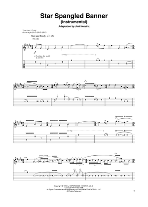 Stone free の公式楽譜を演奏する by Jimi Hendrix ギター | MuseScore.com