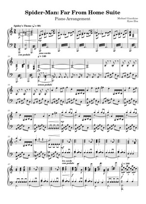 Spider-Man: Homecoming Suite – Michael Giacchino 楽譜 クラリネット