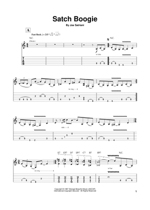Friends の公式楽譜を演奏する by Joe Satriani ギター | MuseScore.com