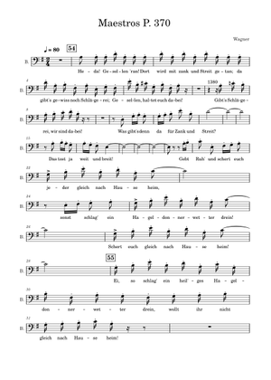 ニュルンベルクのマイスタージンガー：第1幕への前奏曲 - リヒャルト
