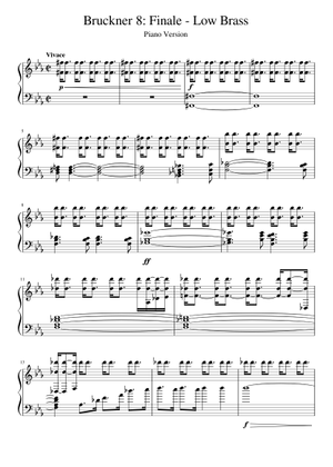 アントン・ブルックナー：交響曲第8番ハ短調 WAB 108 – トロンボーン 