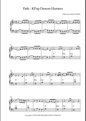 오솔길 Path の公式楽譜を演奏する by Jokers ピアノ | MuseScore.com