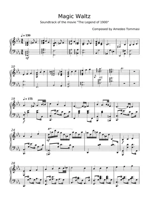 マジックワルツ 楽譜 | MuseScore.com マジックワルツ 楽譜 | MuseScore.com