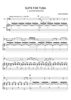 値下済　チューバ　ソロ楽譜6点セット チューバのための組曲 楽譜 チューバ (ソロ) | MuseScore.com