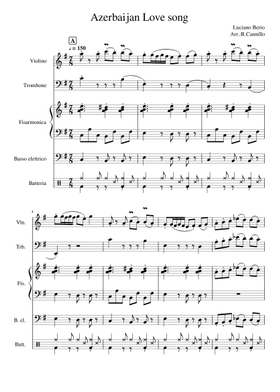 Luciano Berio Interlinea ピアノ楽譜 無料のルチアーノ・ベリオ の楽譜 | MuseScore.com でPDFの
