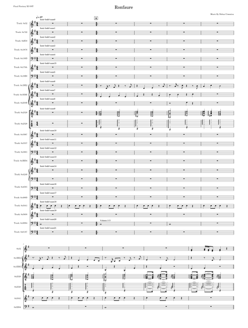 Final Fantasy XI sheet music by w77cf87b3f3yg1 | Play, print, and