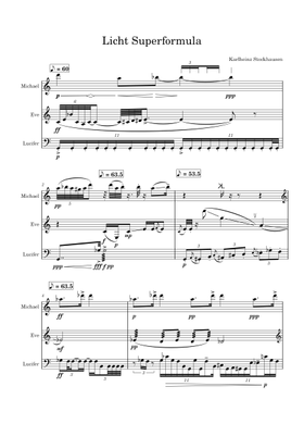 無料のカールハインツ・シュトックハウゼン の楽譜 | MuseScore.com で