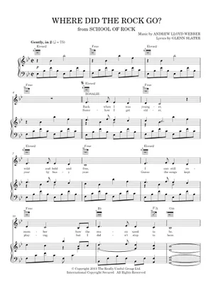 Where Did The Rock Go By Andrew Lloyd Webber MuseScore where-did-the-rock-go-by-andrew-lloyd-webber-musescore
