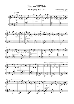 ピアノ エイティシックス-ワン (Voices of the Chord | Avid) - EIGHTY