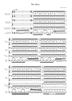 無料のドリーム・シアター の楽譜 | MuseScore.com でPDFの