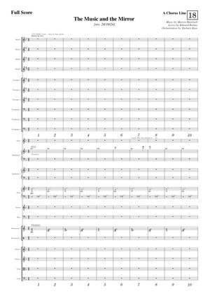 The Music And The Mirror AUDITION CUT 楽譜 ピアノ, ボーカル (混合デュオ) | MuseScore.com