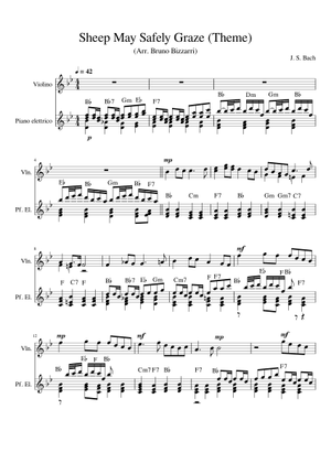 Was mir behagt, BWV 208 – Johann Sebastian Bach (Sheep may safely