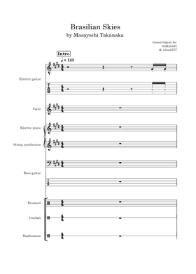 無料の高中 正義 の楽譜 | MuseScore.com でPDFのダウンロードまたは印刷