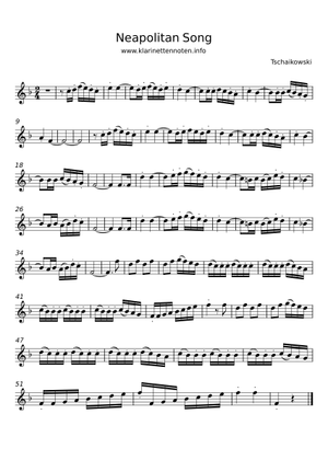ナポリの歌 楽譜 ピアノ (ソロ) easy | MuseScore.com