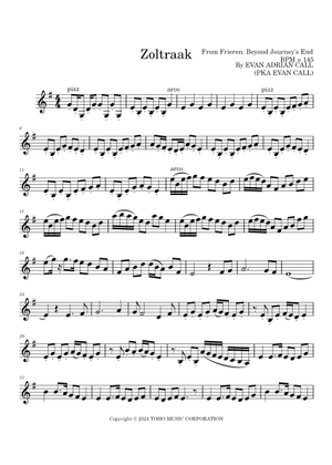 ゾルトラック – エヴァン・コール 楽譜 ピアノ (ソロ) | MuseScore.com
