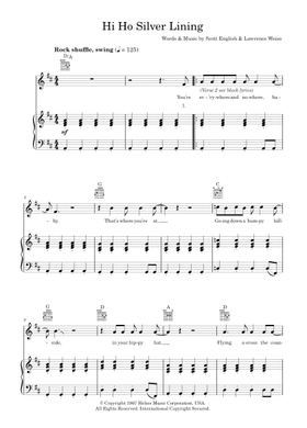 無料のジェフ・ベック の楽譜 | MuseScore.com でPDFのダウンロード