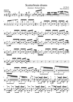 無料のジェフ・ベック の楽譜 | MuseScore.com でPDFのダウンロード