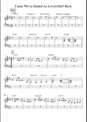無料のジェフ・ベック の楽譜 | MuseScore.com でPDFのダウンロード