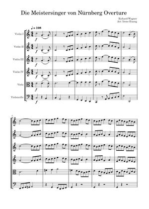 ニュルンベルクのマイスタージンガー：第1幕への前奏曲 - リヒャルト