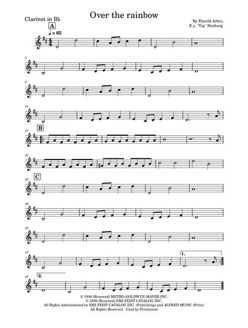 無料の初心者 クラリネット（その他）の楽譜 | MuseScore.comでPDFを