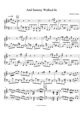 無料のミシェル・カミロ の楽譜 | MuseScore.com でPDFのダウンロード