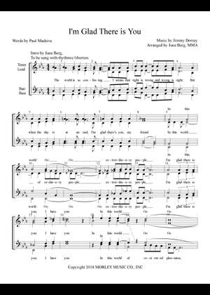 I'm Glad There Is You (In This World Of Ordinary People) [Jazz