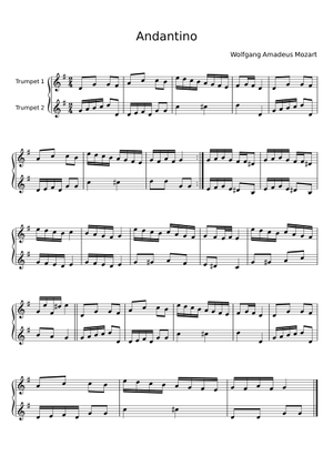 モーツァルト 十二の二重奏曲 K.487 - 1 楽譜 ビオラ, チェロ (弦楽