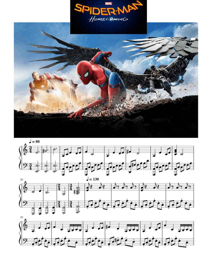スパイダーマン ホームカミング メインテーマ - スパイダーマン ホーム