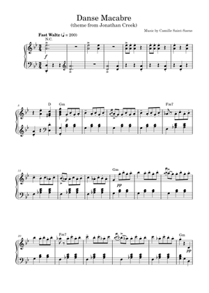死の舞踏（ビオラ） 楽譜 ビオラ (ソロ) | MuseScore.com