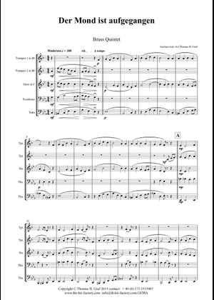月が昇った 楽譜 ピアノ (ピアノデュオ) | MuseScore.com
