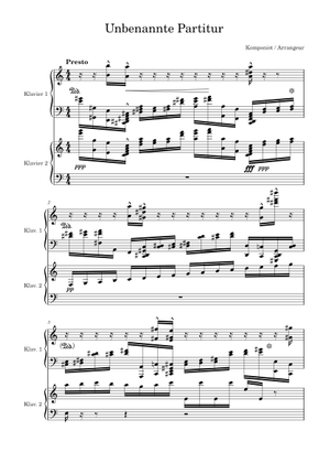リスト - 超絶技巧練習曲第8番（ワイルド・ヤークト） 楽譜 ピアノ